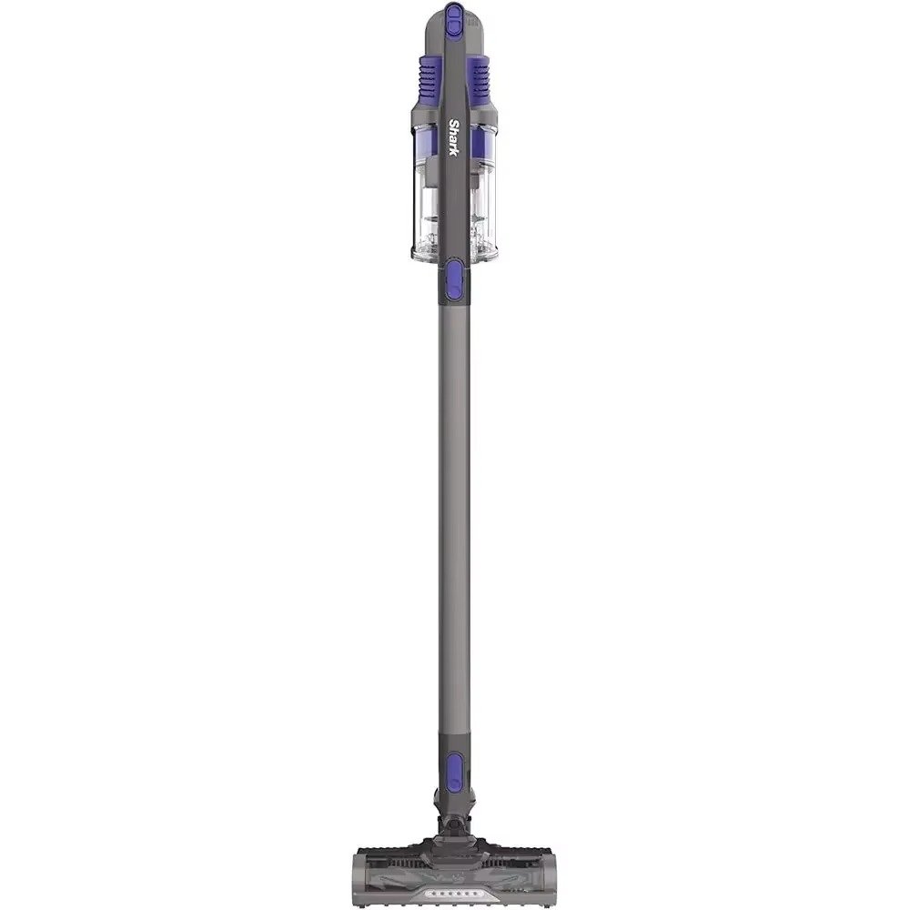 Lightweight Cordless Stick Vacuum, 7.5 lbs, Blue Iris – eco-friendly renewed cordless vacuum cleaner with powerful suction, rechargeable battery, and versatile floor cleaning performance.